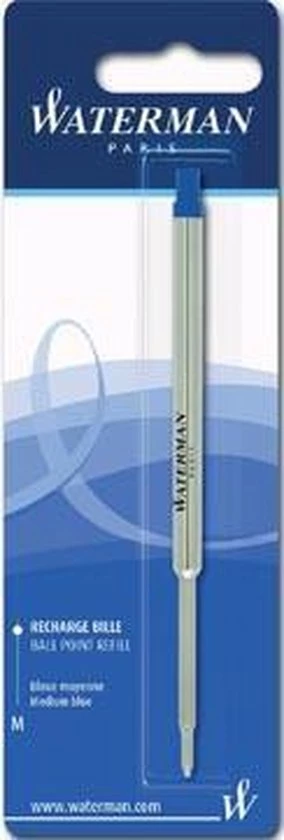 Beste recensies van π Waterman-navulling Voor Balpen | Medium Penpunt Met Blauwe Inkt | 1 Stuk π 3 Beste recensies van π Waterman-navulling Voor Balpen | Medium Penpunt Met Blauwe Inkt | 1 Stuk π - Afbeelding 3