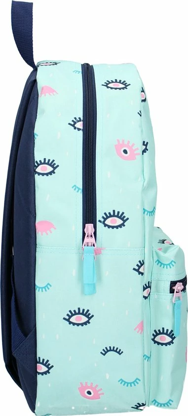 Gloednieuw ๐ Milky Kiss Stay Cute - Rugzak - Schooltas Meisje - Mint - Ogen ๐ 2 Gloednieuw ๐ Milky Kiss Stay Cute - Rugzak - Schooltas Meisje - Mint - Ogen ๐ - Afbeelding 2