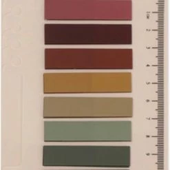 Beste Pirce 😀 Merkloos Index Tabs - 200 Stuks - Inclusief Liniaal - 10 Kleuren - Sticky Notes 🛒