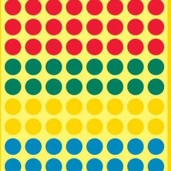 Goedkoopste 🥰 Merkloos Huismerk Avery 3090 Ronde Etiket 8mm Assorti ✔️ -Crafts&Co winkel 419x840