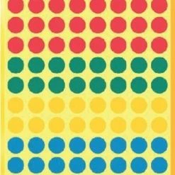 Goedkoopste 🥰 Merkloos Huismerk Avery 3090 Ronde Etiket 8mm Assorti ✔️ -Crafts&Co winkel 430x840