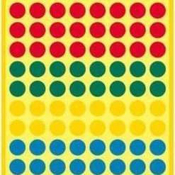 Goedkoopste 🥰 Merkloos Huismerk Avery 3090 Ronde Etiket 8mm Assorti ✔️ -Crafts&Co winkel 437x840 1