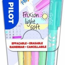Coupon 🎁 Pilot Frixion Light Soft - Markeerstiften – Doosje Van 6 Stuks - Pastelkleuren 😉