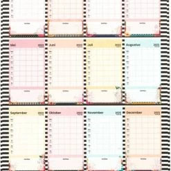 Groothandel 🛒 Melli Mello - Familie Planner - Family Planner - 2023 - 39x21cm 🔔 -Crafts&Co winkel 448x840