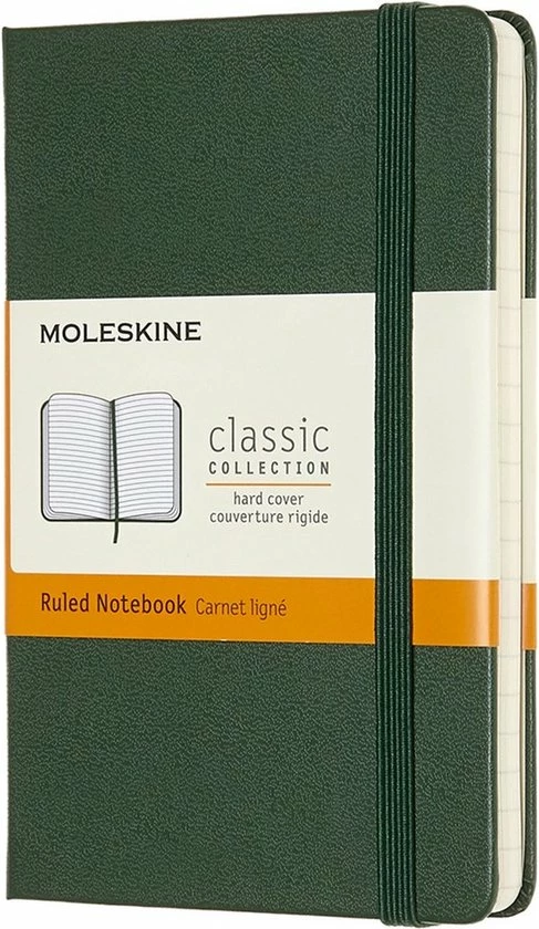 Beste Pirce 👏 Moleskine Classic Notitieboek - Large - Hardcover - Gelinieerd - Mirte Groen 👍 9 Beste Pirce 👏 Moleskine Classic Notitieboek - Large - Hardcover - Gelinieerd - Mirte Groen 👍 - Afbeelding 9