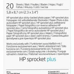 Begroting 🎉 HP Sprocket PLUS Zelfklevend Fotopapier - 20 Stuks 🧨 -Crafts&Co winkel 528x840