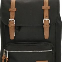 Beste Pirce ❤️ Enrico Benetti Santiago 46162 Laptoprugzak Met 17" Laptopvak - Zwart 👍