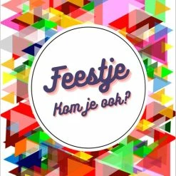 Goedkoop 👏 Feestbubbel.nl Uitnodiging Kinderfeestje - 6 Stuks - Uitnodigingskaart - Wenskaarten- Uitnodiging Verjaardag – Uitnodiging Feestje - Vlaggetjes - Jongen - Meisje 🎉 -Crafts&Co winkel 536x840 2