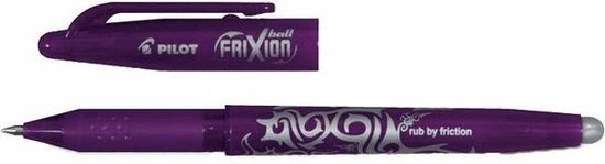 Korting ๐ฏ Frixion Pilot Pilot FriXion Paarse Ball 0.7mm Fine Erasable Pen - 0.7mm Violet Uitgumbare Balpen ๐ฅฐ 1 Korting ๐ฏ Frixion Pilot Pilot FriXion Paarse Ball 0.7mm Fine Erasable Pen - 0.7mm Violet Uitgumbare Balpen ๐ฅฐ