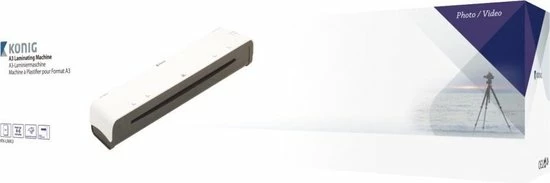 Gloednieuw 🎉 Konig Lamineermachine Warm En Koud A3 Compact 🛒 2 Gloednieuw 🎉 Konig Lamineermachine Warm En Koud A3 Compact 🛒 - Afbeelding 2