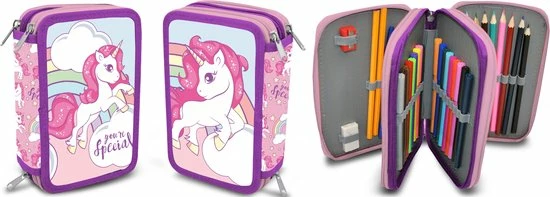 Hete verkoop π₯° Unicorn Etui You're Special Meisjes 12 X 20 X 6 Cm Polyester β 2 Hete verkoop π₯° Unicorn Etui You're Special Meisjes 12 X 20 X 6 Cm Polyester β - Afbeelding 2