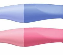 Begroting 🧨 STABILO EASYoriginal - Ergonomische Rollerball - Linkshandig - Blauwe Inkt - Navulbaar - Pastel Poeder Roze ❤️ -Crafts&Co winkel 550x214