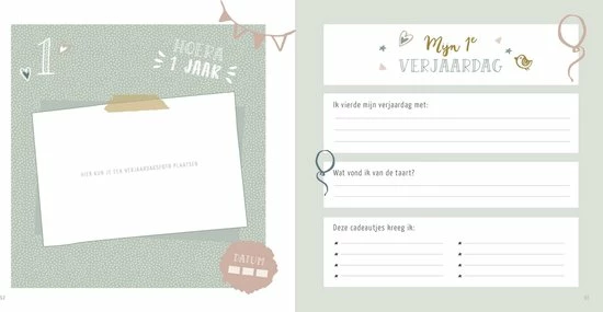 Goedkoop 👏 Maan Amsterdam Eerste Jaar Boek Baby 0 Tot 1 Jaar - Mint- Unisex 🎉 11 Goedkoop 👏 Maan Amsterdam Eerste Jaar Boek Baby 0 Tot 1 Jaar - Mint- Unisex 🎉 - Afbeelding 11