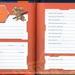 Begroting 👍 Diverse Paw Patrol Vriendenboek Nick - Vriendenboekje Voor Jongens En Meisjes - Rubble Chase En Vrienden 🛒 -Crafts&Co winkel 550x333 5