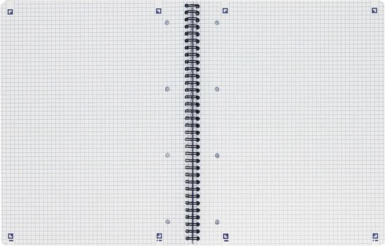 Beste Pirce 😀 Oxford School Collegeblok - Schrijfblok - A4 - Ruit 5 Mm - 4 Gaats - 90 Pagina's - Zwart 😀 4 Beste Pirce 😀 Oxford School Collegeblok - Schrijfblok - A4 - Ruit 5 Mm - 4 Gaats - 90 Pagina's - Zwart 😀 - Afbeelding 4