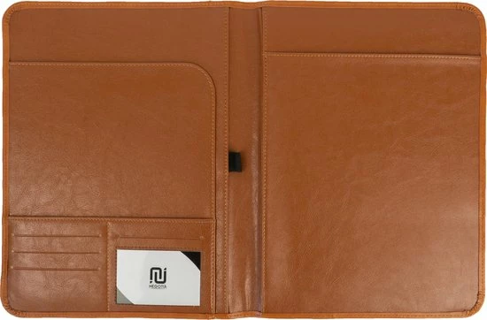 Flash-uitverkoop 😀 Negotia Leather NEGOTIA Vintage Abbey - Leren Schrijfmap A4 - Leren Conferentiemap/Documentatiemap Voor A4 Schrijfblok - Leren Notitieboek - Bruin 🥰 3 Flash-uitverkoop 😀 Negotia Leather NEGOTIA Vintage Abbey - Leren Schrijfmap A4 - Leren Conferentiemap/Documentatiemap Voor A4 Schrijfblok - Leren Notitieboek - Bruin 🥰 - Afbeelding 3