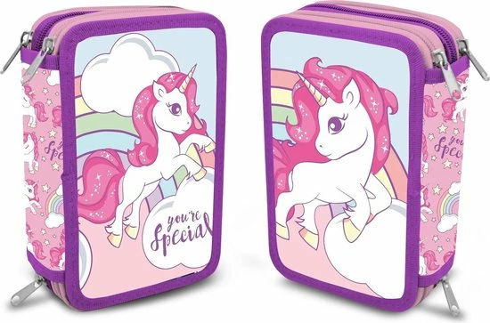 Hete verkoop π₯° Unicorn Etui You're Special Meisjes 12 X 20 X 6 Cm Polyester β 1 Hete verkoop π₯° Unicorn Etui You're Special Meisjes 12 X 20 X 6 Cm Polyester β
