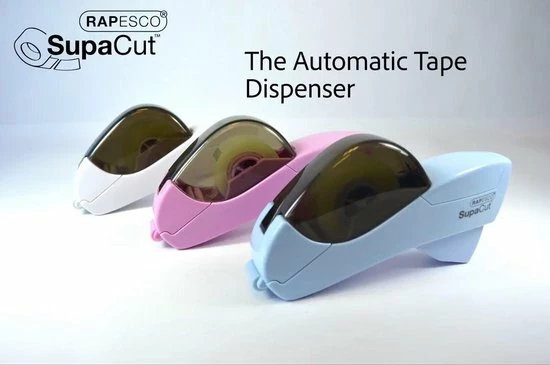 Flash-uitverkoop β Rapesco SupaCut Tape Dispenser Wit + 2 Rollen Plakband π 2 Flash-uitverkoop β Rapesco SupaCut Tape Dispenser Wit + 2 Rollen Plakband π - Afbeelding 2