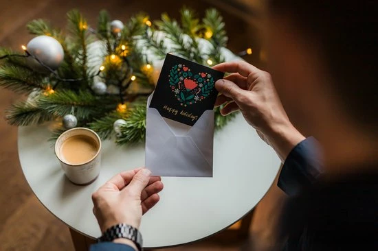 Goedkoopste 💯 Giftmas Kerstkaarten - Wenskaarten - 52 Stuks - Met Enveloppen En Stickers - 10x10cm 😍 7 Goedkoopste 💯 Giftmas Kerstkaarten - Wenskaarten - 52 Stuks - Met Enveloppen En Stickers - 10x10cm 😍 - Afbeelding 7