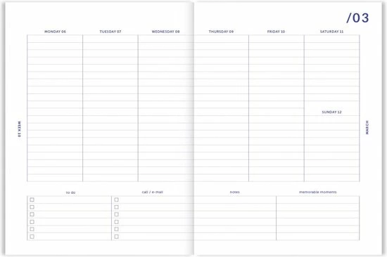 Aanbiedingen ๐งจ A-Journal Schoolagenda 2022/2023 - Donkerblauw - A5 ๐งจ 5 Aanbiedingen ๐งจ A-Journal Schoolagenda 2022/2023 - Donkerblauw - A5 ๐งจ - Afbeelding 5