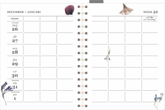 Beste Pirce π De Hobbit Hobbit - Gezinsagenda - Klaprozen - 2023 - Voor 6 Personen - Ringband - Week Per Pagina - 22x18cm β¨ 3 Beste Pirce π De Hobbit Hobbit - Gezinsagenda - Klaprozen - 2023 - Voor 6 Personen - Ringband - Week Per Pagina - 22x18cm β¨ - Afbeelding 3