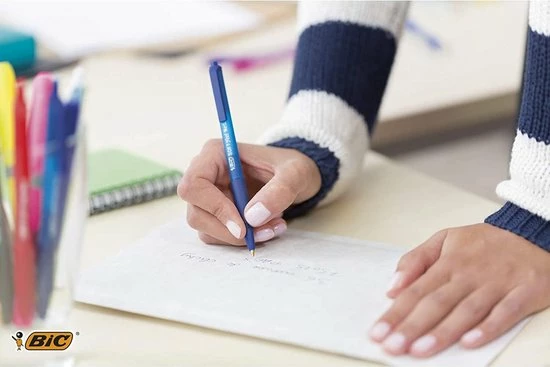 Top 10 😍 BIC Soft Feel Balpennen Met Kliksysteem - Blauw - Doos Van 12 Stuks - Medium Punt 1 Mm 😉 4 Top 10 😍 BIC Soft Feel Balpennen Met Kliksysteem - Blauw - Doos Van 12 Stuks - Medium Punt 1 Mm 😉 - Afbeelding 4