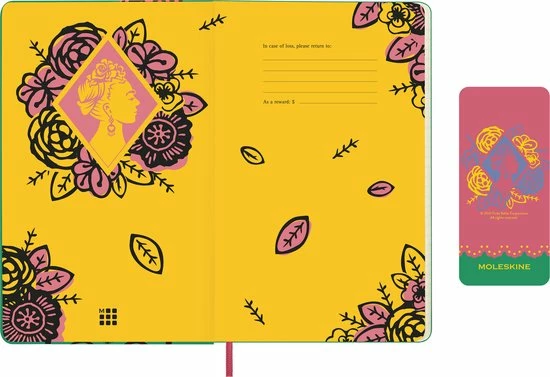 Beste deal 🎁 Moleskine 12 Maanden Agenda - 2023 - LE Planner - Frida Kahlo - Dagelijks - Large - Groen 🥰 8 Beste deal 🎁 Moleskine 12 Maanden Agenda - 2023 - LE Planner - Frida Kahlo - Dagelijks - Large - Groen 🥰 - Afbeelding 8