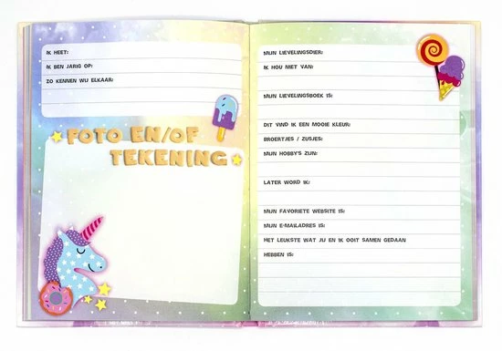 Goedkoopste ๐ Disney Cars Vriendenboek Fantasy Unicorn ๐ฅฐ 4 Goedkoopste ๐ Disney Cars Vriendenboek Fantasy Unicorn ๐ฅฐ - Afbeelding 4