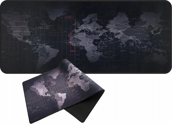 Kopen ✨ AA Commerce 2-in-1 Bureau Onderlegger Toetsenbord Mat Muismat - Antislip Ergonomische Computer Keyboard Gel Buro Placemat - Bureau Accessoires - Voor Laptop/Muis/Toetsenbord - Gaming Mat Bureaulegger - Wereldkaart Design - Slijtvast & Oprolbaar - 80x30 CM 👍 3 Kopen ✨ AA Commerce 2-in-1 Bureau Onderlegger Toetsenbord Mat Muismat - Antislip Ergonomische Computer Keyboard Gel Buro Placemat - Bureau Accessoires - Voor Laptop/Muis/Toetsenbord - Gaming Mat Bureaulegger - Wereldkaart Design - Slijtvast & Oprolbaar - 80x30 CM 👍 - Afbeelding 3
