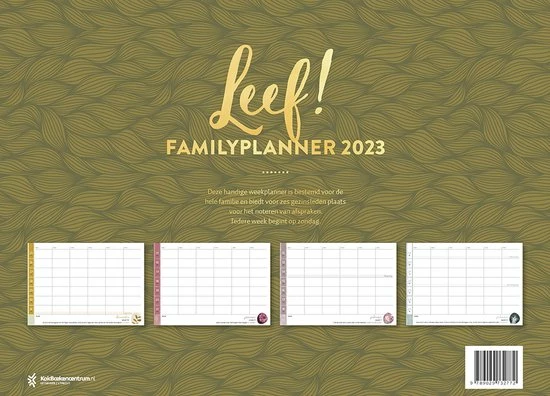 Groothandel π Annemarie Van Heijningen Leef! Familieplanner 2023 β 3 Groothandel π Annemarie Van Heijningen Leef! Familieplanner 2023 β - Afbeelding 3