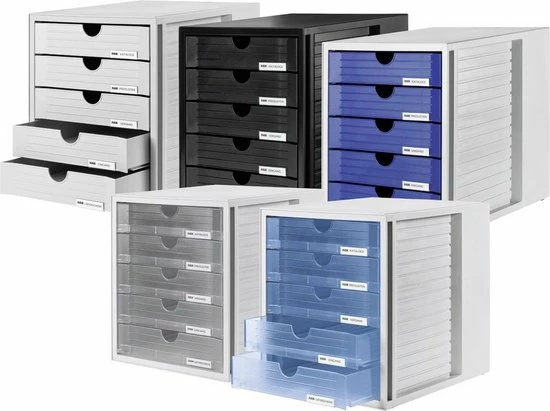 Begroting ⌛ Ladenkast HAN Met 5 Gesloten Laden Zwart ✔️ 5 Begroting ⌛ Ladenkast HAN Met 5 Gesloten Laden Zwart ✔️ - Afbeelding 5