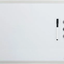 Goedkoopste 👏 Desq - Whiteboard - Magnetisch - Inclusief Montage Set - 40 X 60 Cm 🌟