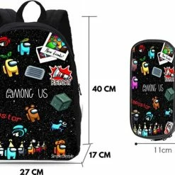 Beste recensies van 🥰 Roblox Among Us Tas- Rugzak - Rugtas - Etui - Schooltas - 18 Liter - 3 Vakken 🛒 -Crafts&Co winkel 550x421 1