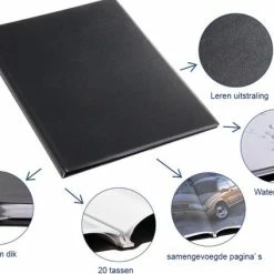 Coupon 🔥 Merkloos SHOWALBUM A4 20T ZWART ⭐ -Crafts&Co winkel 550x423 2