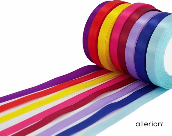 Groothandel ๐ Allerion® Allerion Satijnen Linten Set – 16 Verschillende Kleuren – 12mm Breed - 22 Meter Lang – Inclusief Geschenkdoos โ๏ธ 3 Groothandel ๐ Allerion® Allerion Satijnen Linten Set – 16 Verschillende Kleuren – 12mm Breed - 22 Meter Lang – Inclusief Geschenkdoos โ๏ธ - Afbeelding 3