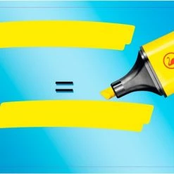 Beste Pirce ⭐ STABILO BOSS ORIGINAL - Markeerstift - Hoogste Kwaliteit - Geel - Doos 10 Stuks 🔥 -Crafts&Co winkel 550x436 1