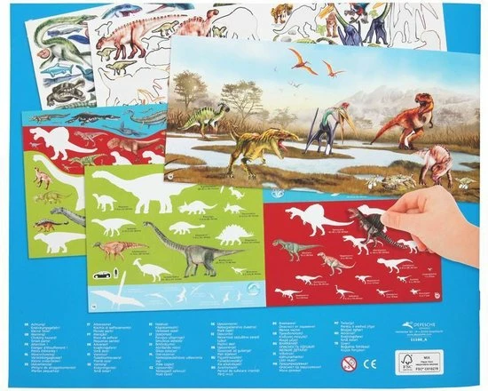 Beste Verkoop β€οΈ Dino World Sticker Fun π― 3 Beste Verkoop β€οΈ Dino World Sticker Fun π― - Afbeelding 3