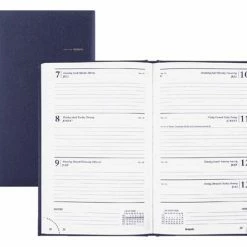 Nieuw 💯 Brepols Bureau Agenda BLAUW 2023 - 1 Week Op 2 Pagina's (13cm X 21cm) 🥰 -Crafts&Co winkel 550x443 1