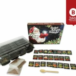 Groothandel ❤️ Baza Seeds B.V. Adventskalende 2022 Complete Zaden Kweekset - Kerstman ❤️ -Crafts&Co winkel 550x447