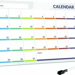 Beste deal ⭐ CKB Ltd CKB Magnetische Maandplanner - Kalender 31 Dagen - Magnetische Koelkast Maand Planner - Whiteboard Met Gratis Stift - Memobord 💯 -Crafts&Co winkel 550x453 4