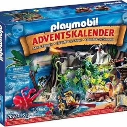 Nieuw 🌟 Playmobil Pirates - Adventskalendar Schattenjacht (70322) 👏