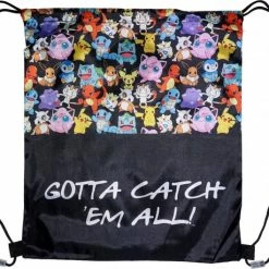 Begroting 🌟 Pokémon Pokemon/Pikachu Rugtas/gymtas Met Rijgkoord - Gymtassen/zwemtassen/rugtasjes Met Rijgkoord ✔️