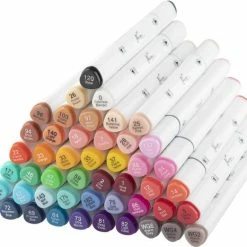 Aanbiedingen ❤️ Nassau Fine Art Twinmarkers 48 Stuks Voor Volwassenen En Kinderen | Alcohol Stiften | Triangel Vorm | Handig In Gebruik | Markeerstiften ✨ 8 Aanbiedingen ❤️ Nassau Fine Art Twinmarkers 48 Stuks Voor Volwassenen En Kinderen | Alcohol Stiften | Triangel Vorm | Handig In Gebruik | Markeerstiften ✨ -Crafts&Co winkel 550x466