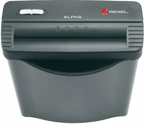 Beste deal 😍 Rexel Alpha P1 Papierversnipperaar P-1 Stroken Voor Thuis/Thuiswerkplek - Invoer Tot 5 A4 Vellen - Wit 🛒 3 Beste deal 😍 Rexel Alpha P1 Papierversnipperaar P-1 Stroken Voor Thuis/Thuiswerkplek - Invoer Tot 5 A4 Vellen - Wit 🛒 - Afbeelding 3