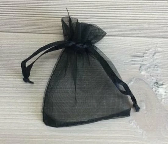 Beste deal ❤️ Merkloos Organza Zakje - 7 X 9 Cm - Cadeauzakjes / Kado Zakjes / Geschenkzakje / Juwelenzakje / Sieradenzakje – 100 Stuks - Zwart 🎉 1 Beste deal ❤️ Merkloos Organza Zakje - 7 X 9 Cm - Cadeauzakjes / Kado Zakjes / Geschenkzakje / Juwelenzakje / Sieradenzakje – 100 Stuks - Zwart 🎉
