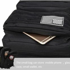 Aanbiedingen 💯 Northwest Tactical 🎒 Backpack 45l | Tactische Rugzak | Sport - School - Werk | Zwart ⭐ -Crafts&Co winkel 550x476 2