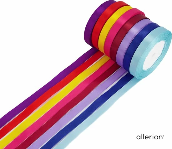 Groothandel ๐ Allerion® Allerion Satijnen Linten Set – 16 Verschillende Kleuren – 12mm Breed - 22 Meter Lang – Inclusief Geschenkdoos โ๏ธ 5 Groothandel ๐ Allerion® Allerion Satijnen Linten Set – 16 Verschillende Kleuren – 12mm Breed - 22 Meter Lang – Inclusief Geschenkdoos โ๏ธ - Afbeelding 5
