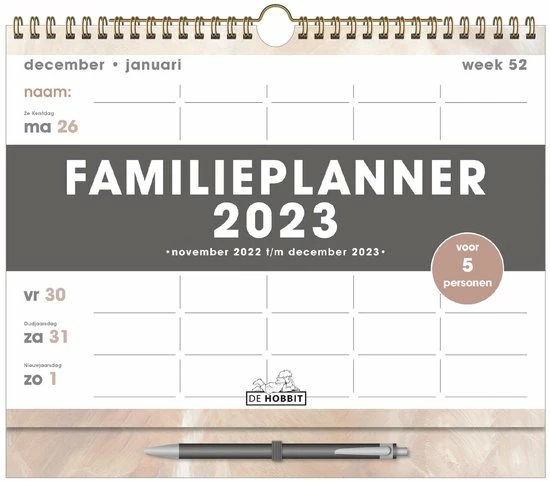 Beste Verkoop ๐ De Hobbit Hobbit - Familieplanner Omslag - Pastel - 2023 - Voor 5 Personen - Spiraalgebonden - Week Per Pagina - A4+ (22x34cm) + Pen - Groot ๐งจ 1 Beste Verkoop ๐ De Hobbit Hobbit - Familieplanner Omslag - Pastel - 2023 - Voor 5 Personen - Spiraalgebonden - Week Per Pagina - A4+ (22x34cm) + Pen - Groot ๐งจ
