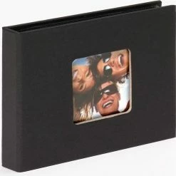 Beste Pirce 🎁 Walther Fun - Fotoalbum Insteek - 36 Foto's 10x15 Cm - Zwart -Linnenstructuur ❤️