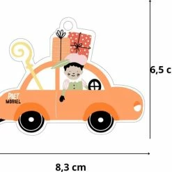 Flash-uitverkoop ⭐ Merkloos Sinterklaas Rood Inpakpapier Cadeaupapier 46-delige Inpakset - Meerkleurig - Stickers Blokbodemzakken Cadeaulint Stafjes Inpakken 🧨 -Crafts&Co winkel 550x502 1